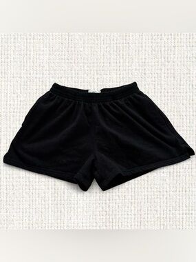 One Step Up Black Elastic Shorts